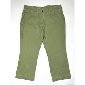 Exofficio Pants Women's 14 Capri Green Stretch Excursion